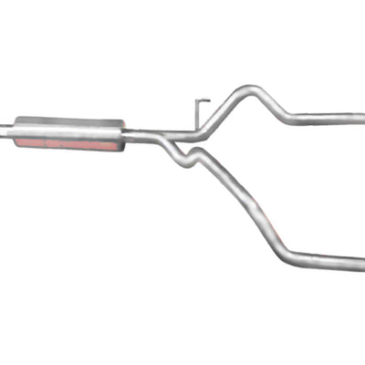 Gibson 03-04 Dodge Ram 2500 SLT 5.7L 2.5in Cat-Back Dual Split Exhaust - Aluminized