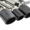 aFe POWER Takeda 2-1/2in to 2-1/4in 304SS Catback Dual-Exit Exhaust 17+ Honda Civic Type R w/CF Tips