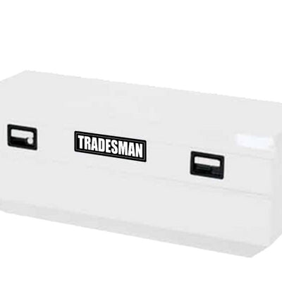 Tradesman Steel Flush Mount Truck Tool Box (60in.) - White