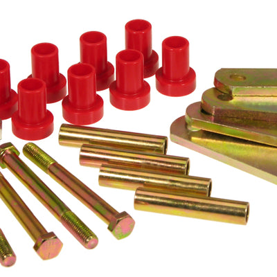 Prothane 63-74 Chrysler A Body HD Shackle Bushings - Red