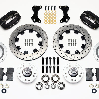Wilwood Forged Dynalite Front Kit 12.19in Drilled WWE ProSpindle