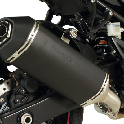 Remus 2018 Suzuki GSX-S 750 GSX-S 750 Z SD04 70 kW (Euro 4) Okami Black Slip On