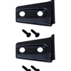 Kentrol 07-18 Jeep Wrangler JK Hood Hinge Overlays Pair- Textured Black