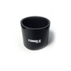 Torque Solution Straight Silicone Coupler: 2in Black Universal