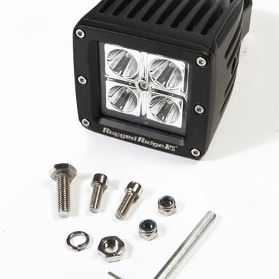 Rugged Ridge 3in Cube LED Light 16 Watt