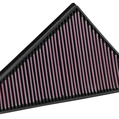 K&N Replacement Panel Air Filter (Left Side) 2014-2015 Jaguar F-Type 3.0L/5.0L