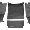 BedRug 76-80 Jeep CJ-7 Rear Kit w/Gussets 4pc Floor Kit (Incl Tailgate & Cargo Liner)