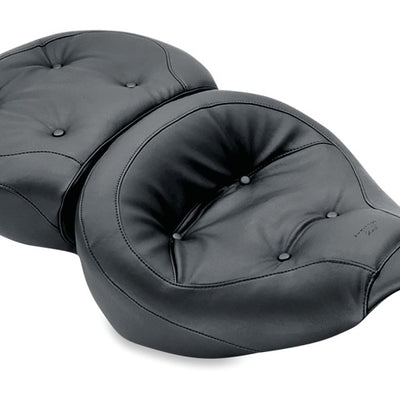 Mustang 80-88 Harley Electra Glide, Tour Glide Wide Touring 1PC Seat Regal - Black