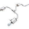 AWE Tuning 18-21 Volkswagen Jetta GLI Mk7 Touring Exhaust - Chrome Silver Tips (Fits High-Flow DP)