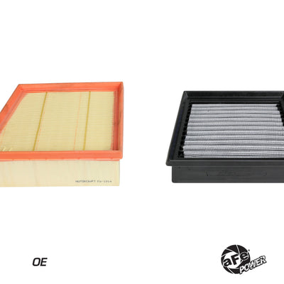 aFe MagnumFLOW Pro DRY S OE Replacement Filter 14-19 Ford Fiesta 1.6L Turbo
