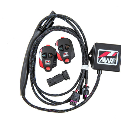 AWE Tuning Ford Focus RS SwitchPath Cat-back Exhaust - Diamond Black Tips