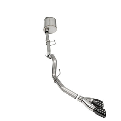 Corsa 2021-2025 Ford F-150 Regular Cab/ 8in Bed 3.5L V6 Sport Cat-Back Single Side Exit-Black PVD