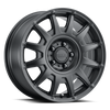 Raceline 401B Aero 17x8in / 5x114.3 BP / 40mm Offset / 72.62mm Bore - Satin Black Wheel