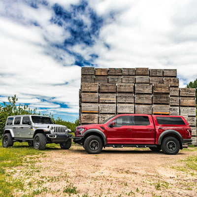 N-Fab EPYX 2019 Dodge RAM 2500/3500 Crew Cab All Beds Gas/Diesel - Cab Length - Tex. Black