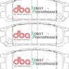 DBA 1998 Subaru Impreza RS Sedan SP Performance Rear Brake Pads