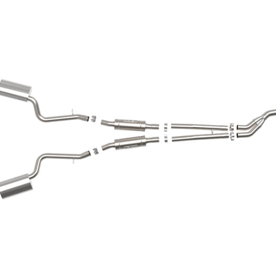 aFe POWER Takeda 16-17 Lexus IS200t L4-2.0L (t) 2.5in-3in 304 SS CB Exhaust - Carbon Fiber