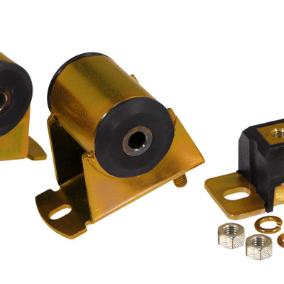 Prothane Jeep Motor & Trans Mount Kit - Black