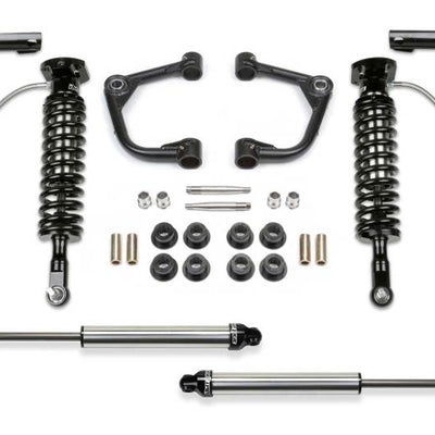 Fabtech 15-20 Ford F150 4WD 2in Uniball UCA Sys w/Dl 2.5 Resi & 2.25