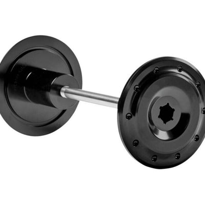 Roland Sands Design BMW Radial Axle Plugs - Black Ano