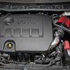 Spectre 09-14 Toyota Corolla 1.8L Air Intake Kit - Polished w/Red Filter
