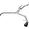 afe MACH Force-Xp 13-16 Audi Allroad L4 SS Axle-Back Exhaust w/ Black Tips