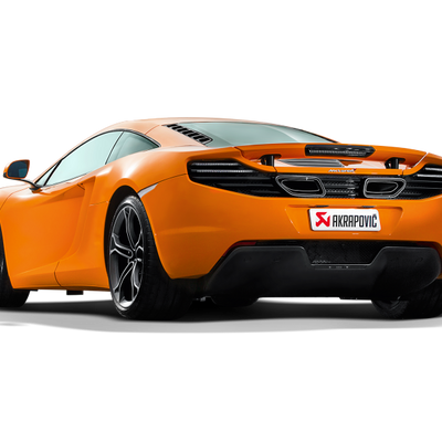 Akrapovic 12-14 McLaren 12C/12C Spyder Slip-On Line (Titanium) w/ Carbon Tips