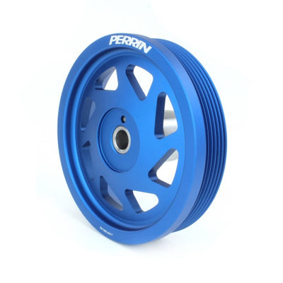 PERRIN 19-21 Subaru WRX / 16-18 Forester / 15-19 Legacy Lightweight Crank Pulley - Blue