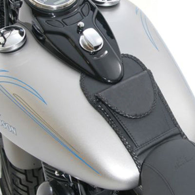 Mustang 09-23 Harley FLSTB Softail Tank Bib - Black