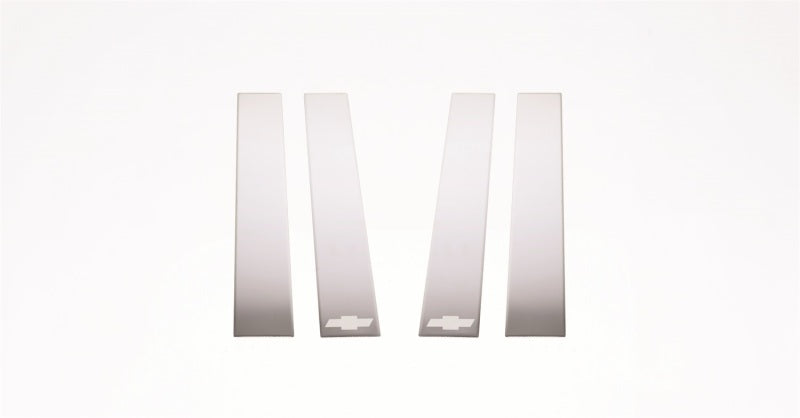 Putco 07-14 Chevrolet Suburban - 4pcs Stainless Steel Pillar Posts Classic