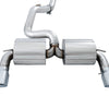 AWE Tuning Ford Focus RS Touring Edition Cat-back Exhaust- Non-Resonated - Chrome Silver Tips