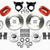 Wilwood Forged Dynalite Front Kit 11.00in Red 87-93 Mustang 5 Lug