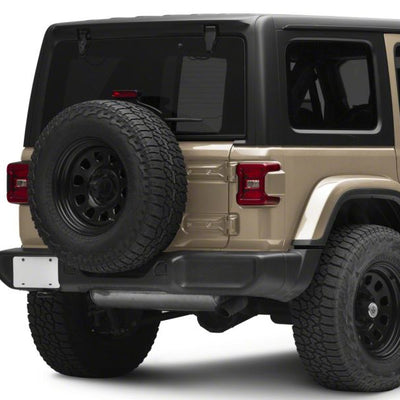 Raxiom 18-23 Jeep Wrangler JL Moab Rubicon Sahara Axial LED Rear Bumper Reflector Lights- Smoked