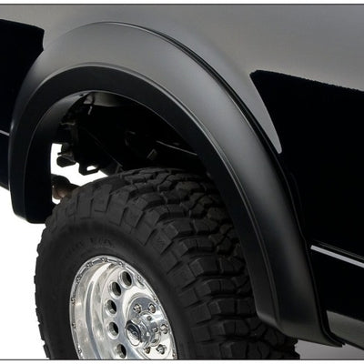 Bushwacker 04-08 Ford F-150 Styleside Extend-A-Fender Style Flares 2pc 66.0/78.0/96.0in Bed - Black