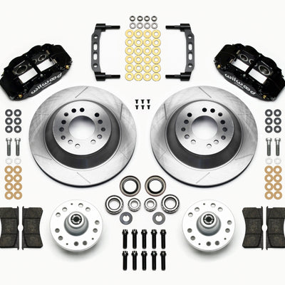 Wilwood Narrow Superlite 6R Front Hub & 1PC Rtr Kit 12.88in 74-80 Pinto/Mustang II Disc Spindle only