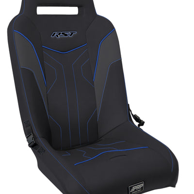 PRP Polaris RZR PRO XP/PRO R/Turbo R RST Suspension Seat- Black/Blue