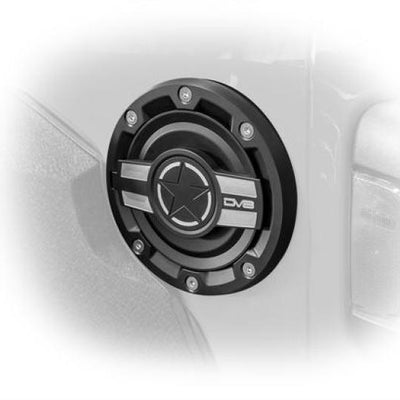 DV8 Offroad 2018+ Jeep JL Aluminum Fuel Door for 20-Pres Wrangler