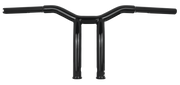 Burly Brand Dominator Raked Bar 10in - Matte Black