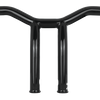 Burly Brand Dominator Raked Bar 10in - Matte Black