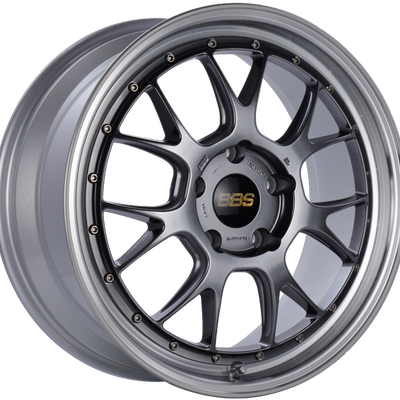 BBS LM-R 19x8.5 5x130 ET55 CB71.6 Diamond Black Center Diamond Cut Lip Wheel