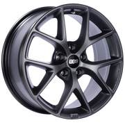BBS SR 19x8.5 5x120 ET32 Satin Grey Wheel -82mm PFS/Clip Required
