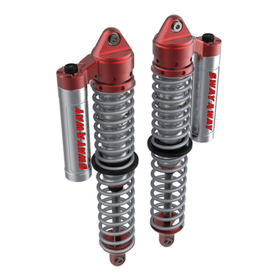 aFe 17-19 Polaris RZR 925/1000cc Sway-A-Way 2.5 Front Coilover Kit w/ PB Reservoirs and Comp Adj