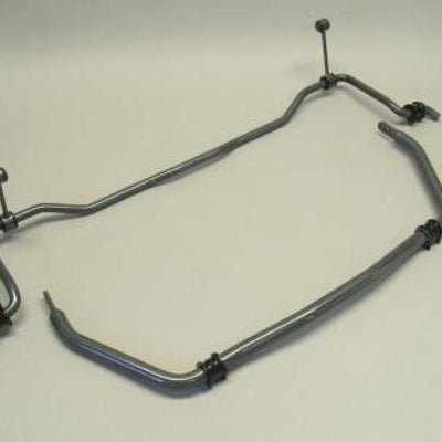Progress Tech 05-10 Ford Mustang V6/V8 Front Sway Bar (Tubular 35mm - Adjustable)