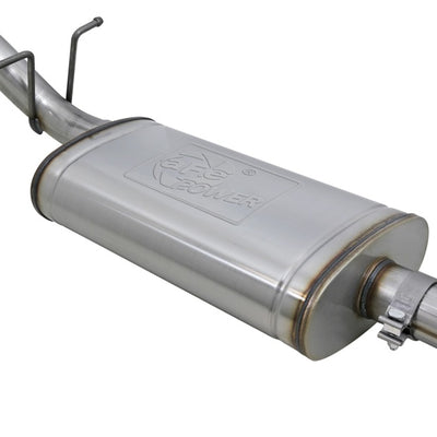 aFe MACH Force-Xp Hi-Tuck 3in. 409 SS C/B Exhaust 15-18 GM Colorado/Canyon L4-2.5L/V6-3.6L - Raw Tip