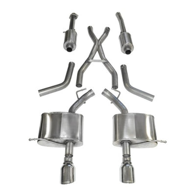 Corsa 2011-2024 Dodge Durango 5.7L V8 Polished Sport Dual Rear Cat-Back Exhaust