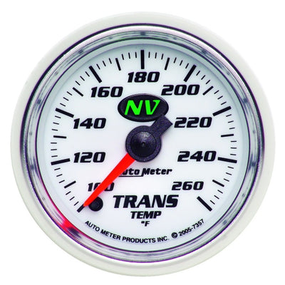 Autometer NV 2-1/16in 100-260 Deg F Digital Stepper Motor Transmission Temp Gauge