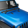 Raxiom 18-23 Jeep Wrangler JL Axial Series 30-In Single Row LED Light Bar w/ Hood Mounting Brackets