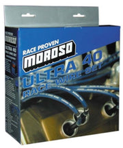 Moroso Chevrolet Big Block Ignition Wire Set - Ultra 40 - Unsleeved - Non-HEI - Crab Cap - Red