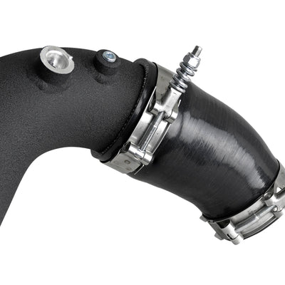 aFe Bladerunner 3.5in-3in Intercooler Cold Side Tube Black - 18-19 Ford F-150 V6-3.0L (td)
