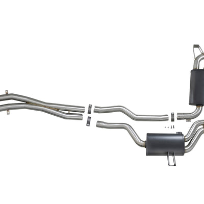 aFe MACH Force-Xp 2.5in 304 SS Cat-Back Exhaust w/ Polished Tips 01-06 BMW M3