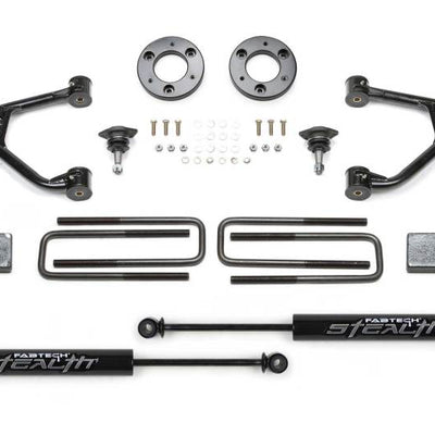 Fabtech 19-20 GM K1500 P/U w/Trail Boss/At4 Pkg 1.5in Budget Sys w/Stealth